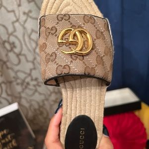 Authentic Gucci slides